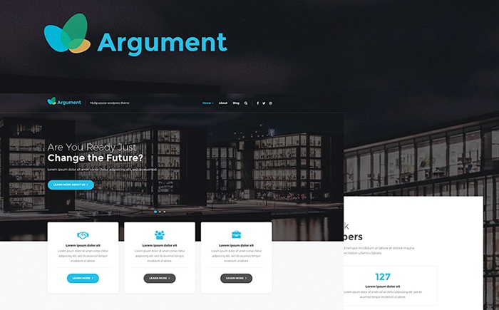 Argument Business Consulting WordPress Theme