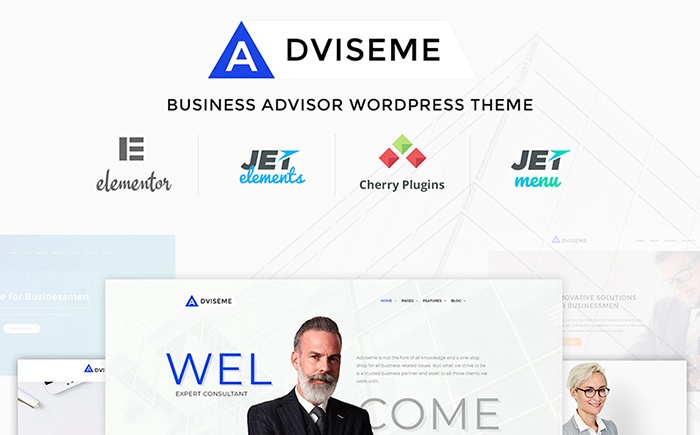 Adviseme - Business Advisor WordPress Theme