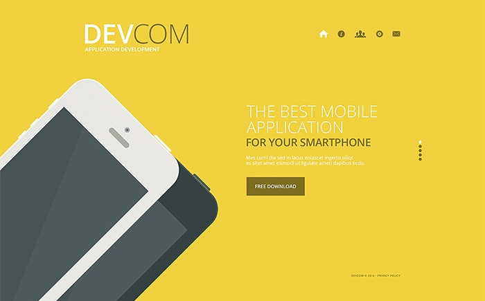 Web Development Website Template