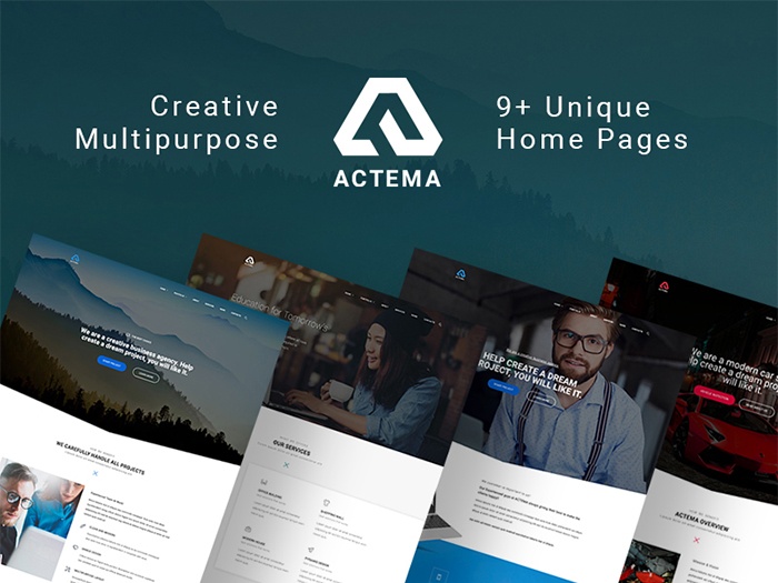  Actema - Creative Business Multipurpose WordPress Theme 