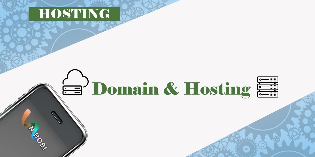 What is hosting and domain in simple words