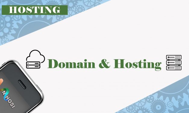 What is hosting and domain in simple words